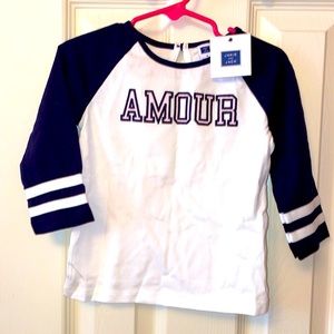 Amour Janie & Jack shirt